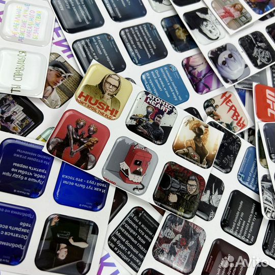 Стикеры объемные оптом