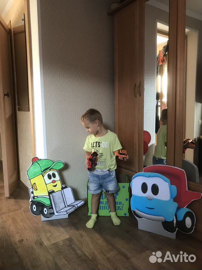 Фигурки из современных мультиков для фотозоны