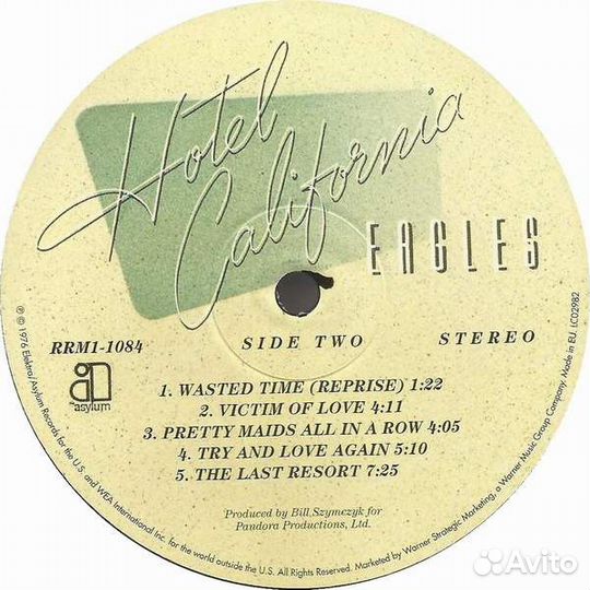 Винил Eagles – Hotel California (LP)