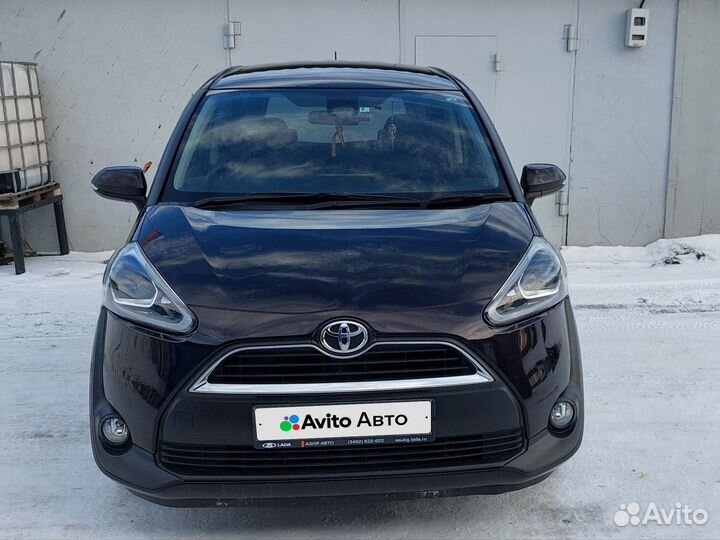 Toyota Sienta 1.5 CVT, 2018, 62 000 км
