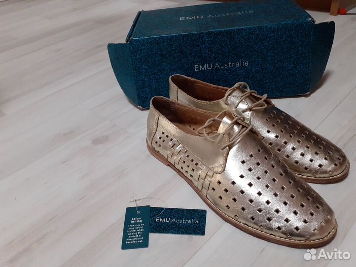 Туфли женские из кожи страуса EMU Australia р.41