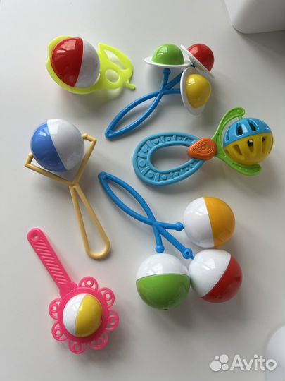 Грызунки, погремушки, карточки