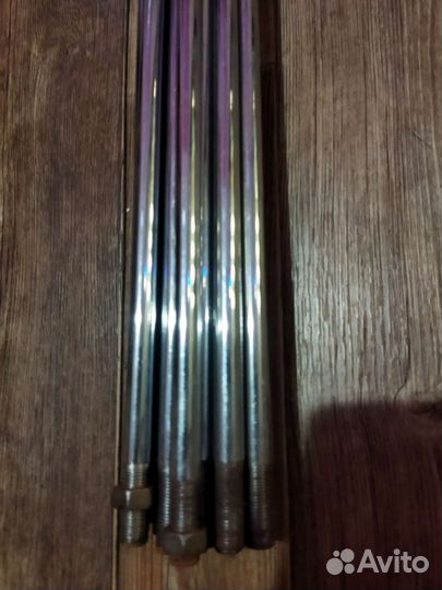 Трубка металлическая хромированная декоративная