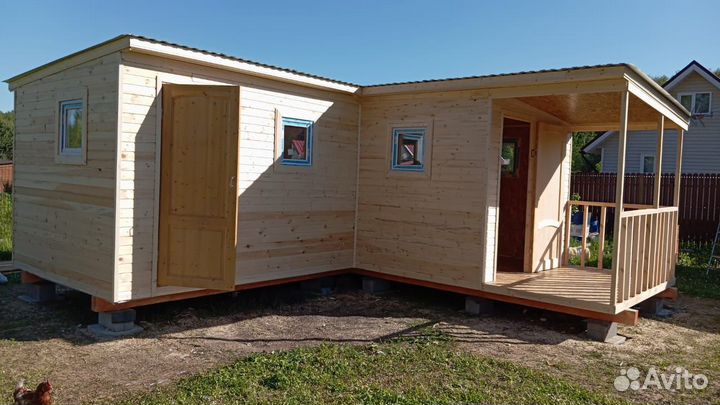 Бытовки и дачные домики хозблок душ туалет