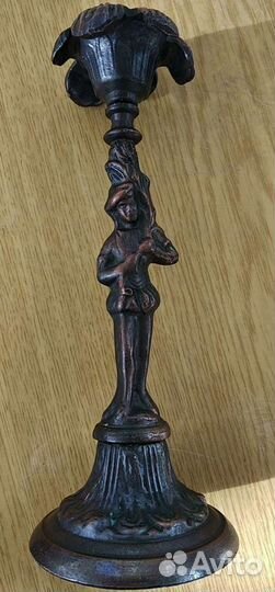 Подсвечник бронза