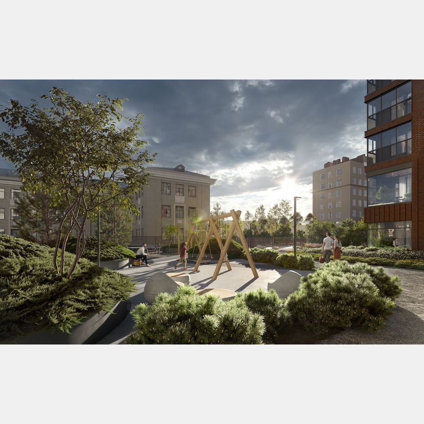 1-к. квартира, 45 м², 10/12 эт.