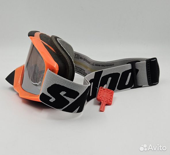 Очки Ski-Doo XP-X Chromed Goggles One size Orange