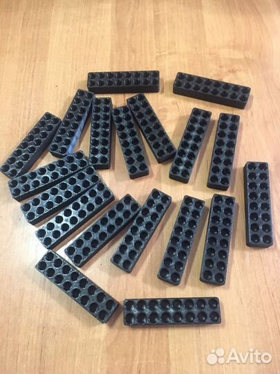 Плашка, колодка для патронов 9 мм ПМ. 3D печать