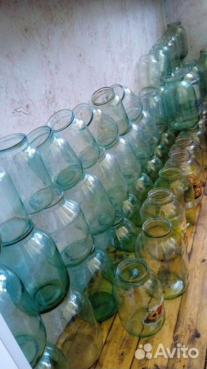 Банка стеклянная 0,5, 0,7, 1, 2, 3 литровые