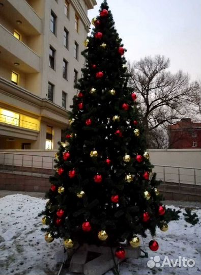 Елка уличная искусственная 5 метров