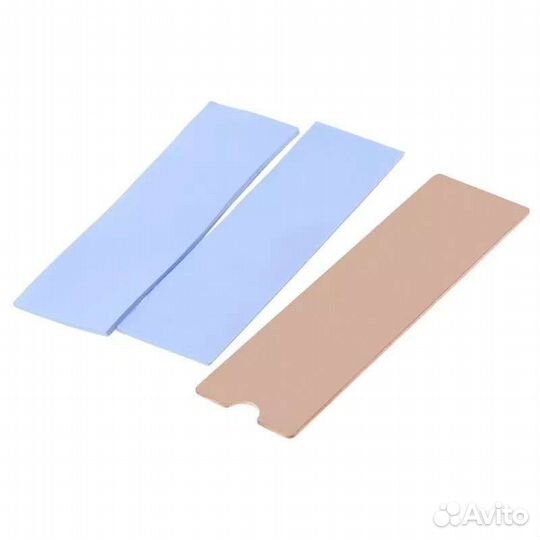 Медный радиатор для SSD M2 2280 (новый) 1mm