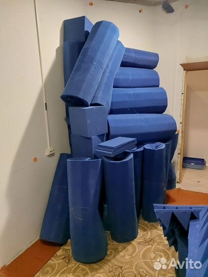 Акустический поролон пирамида 100