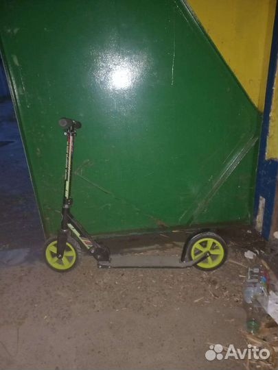 Самокат с шинами
