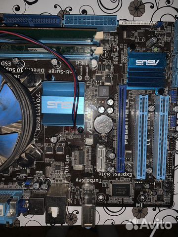 Материнская плата asus P5G41T-M LX купить в Москве | Электроника | Авито