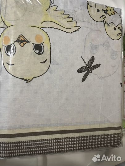 Комплект доя десткой кроватки новый