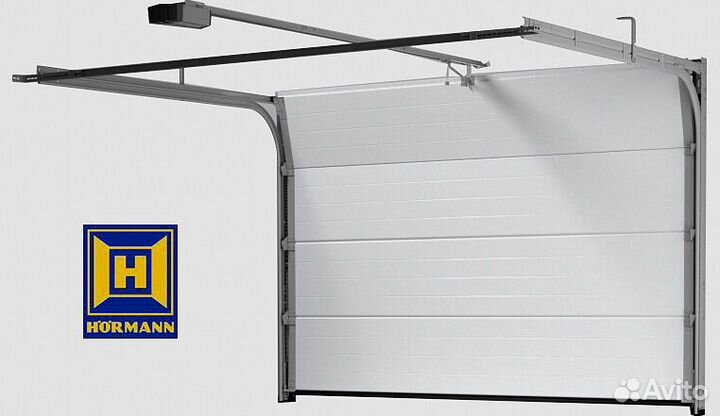 Ворота секционные подъёмные Hormann (Херманн) 2,75 м*2,124 м
