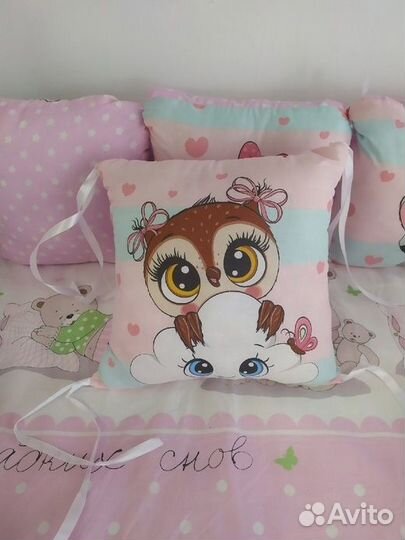 Мягкие Бортики для кровати