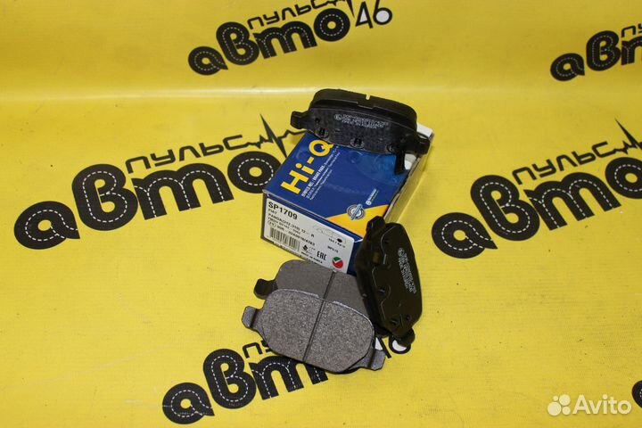 Колодки тормозные задние Vesta Granta Kalina