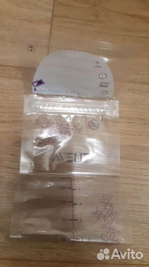 Avent авент пакеты для хранения замораживания груд