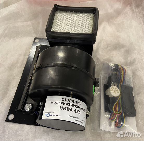 Модернизированная печка под капот Нива