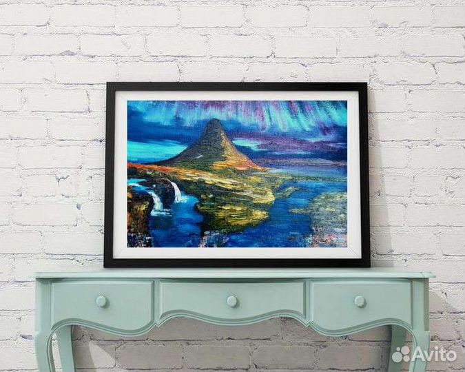 Исландия. Северное сияние