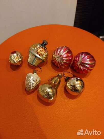 Елочные игрушки СССР