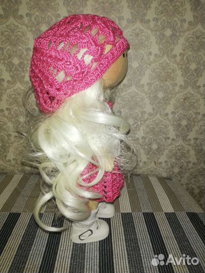 Кукла интерьерная текстильная ручной работы