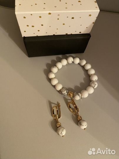 Браслет и серьги