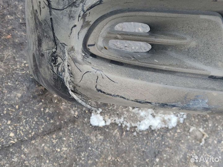 Бампер передний hyundai accent