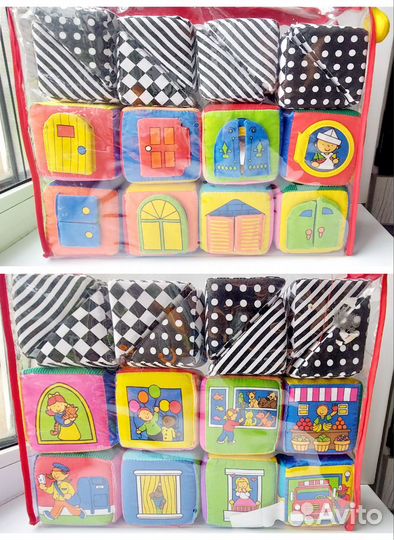 Развивающие игрушки для малышей пакетом