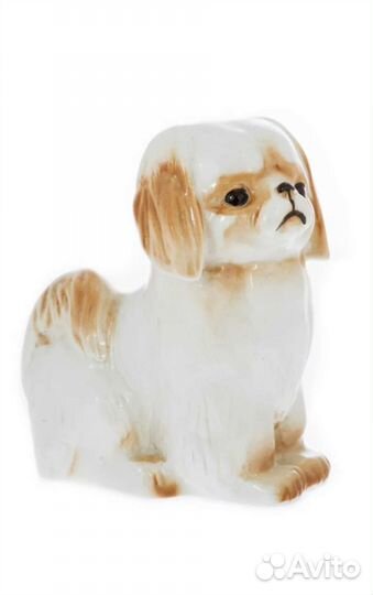 Фарфоровая статуэтка Пикинес