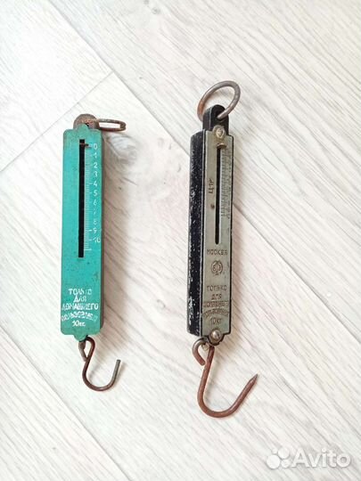 Весы бытовые СССР до 10 кг 2 шт