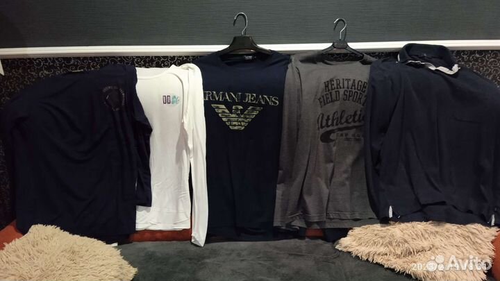 Лонгслив Armani,Zegna,Bikkembergs,Cep, (Оригинал)