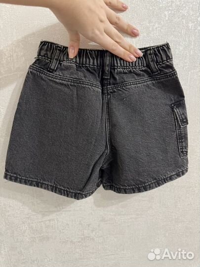 Юбка шорты джинсовые Zara оригинал 116