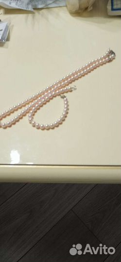 Колье с браслетом