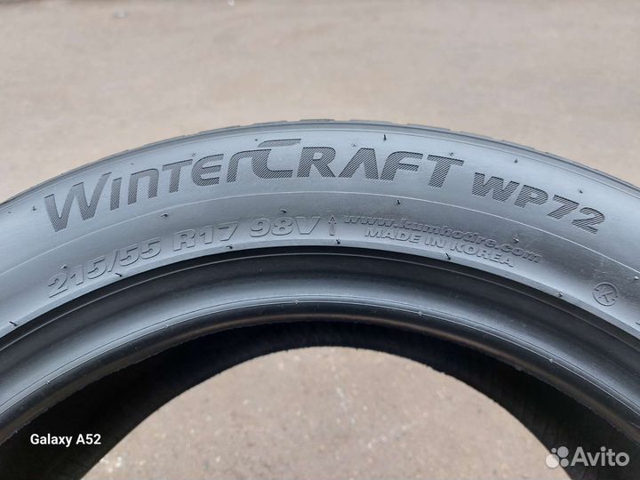 Kumho WinterCraft WP72 215/55 R17 98V