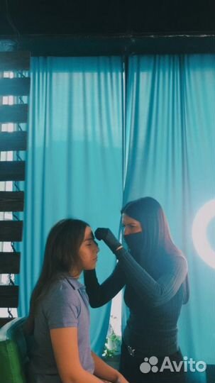 Оформление бровей коррекция и окрашивание