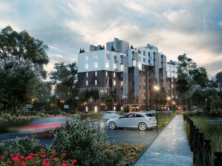 2-к. квартира, 67,1 м², 2/8 эт.