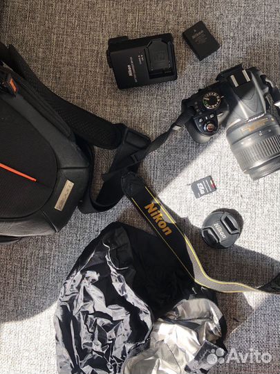 Зеркальный фотоаппарат nikon d3100