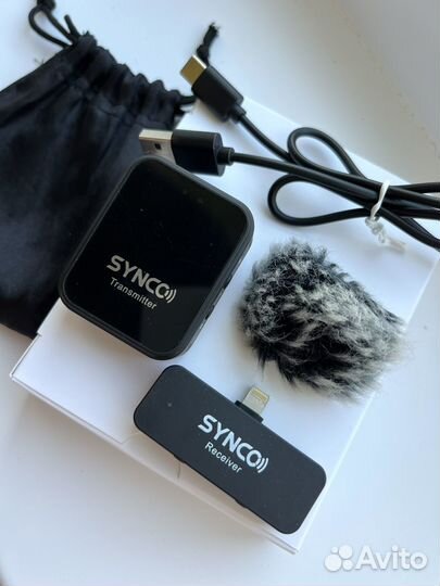 Беспроводной микрофон synco для телефона iPhone