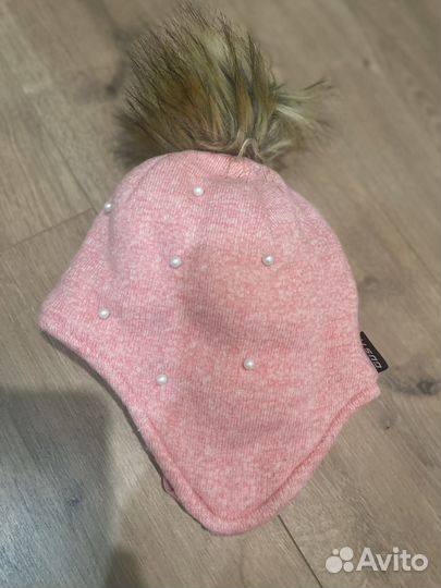 Шапка для девочки зимняя 50-52 gusti