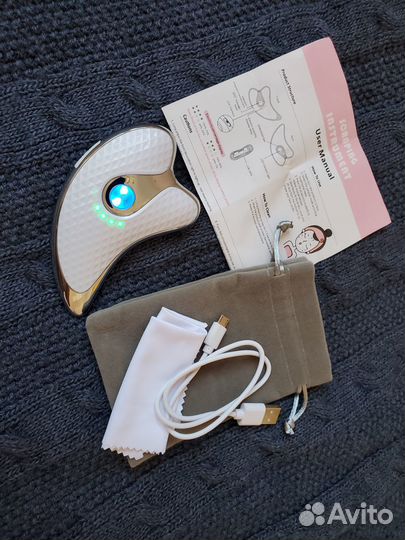 Микротоковый массажер для лица и шеи