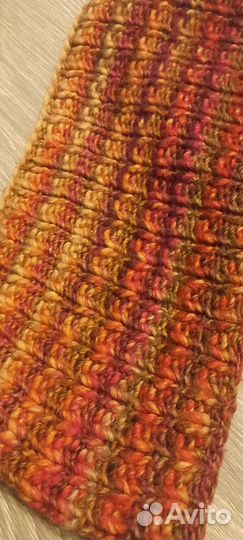 Ткплый вязаный снуд