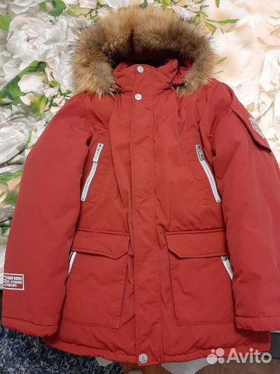 Куртка пуховик мужская бу