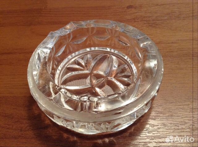 Хрустальная пепельница