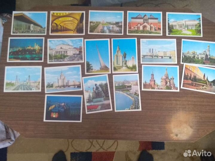 Комплекты фото открыток городов СССР