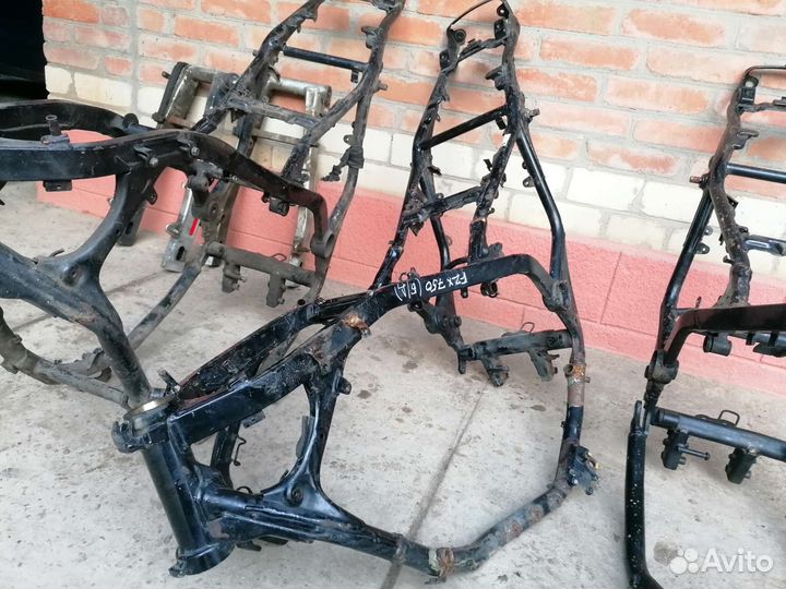 Рама yamaha fzx 750