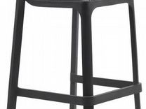 Стул пластиковый барный Nardi Net Stool, антрацит