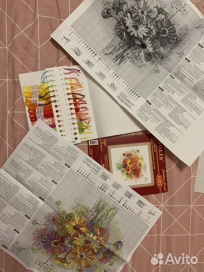 Набор для вышивания риолис 1485 герберы