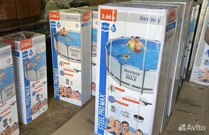 Каркасный бассейн разные